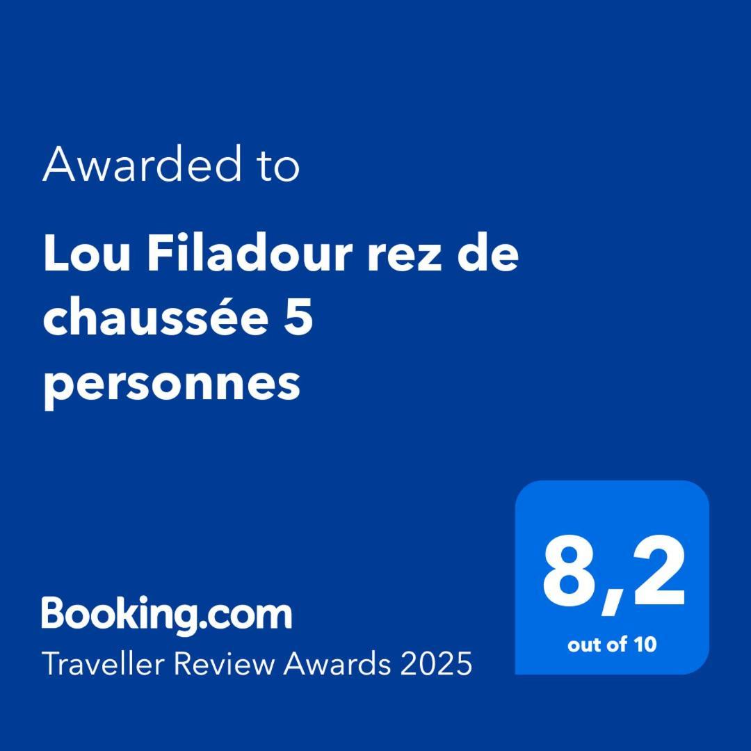 Lou Filadour Rez De Chaussee 5 Personnes Jausiers Εξωτερικό φωτογραφία
